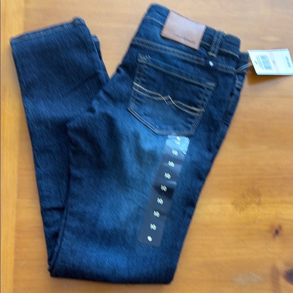 Lucky brand girls Kids Dark Blue Denim Jeans size 10